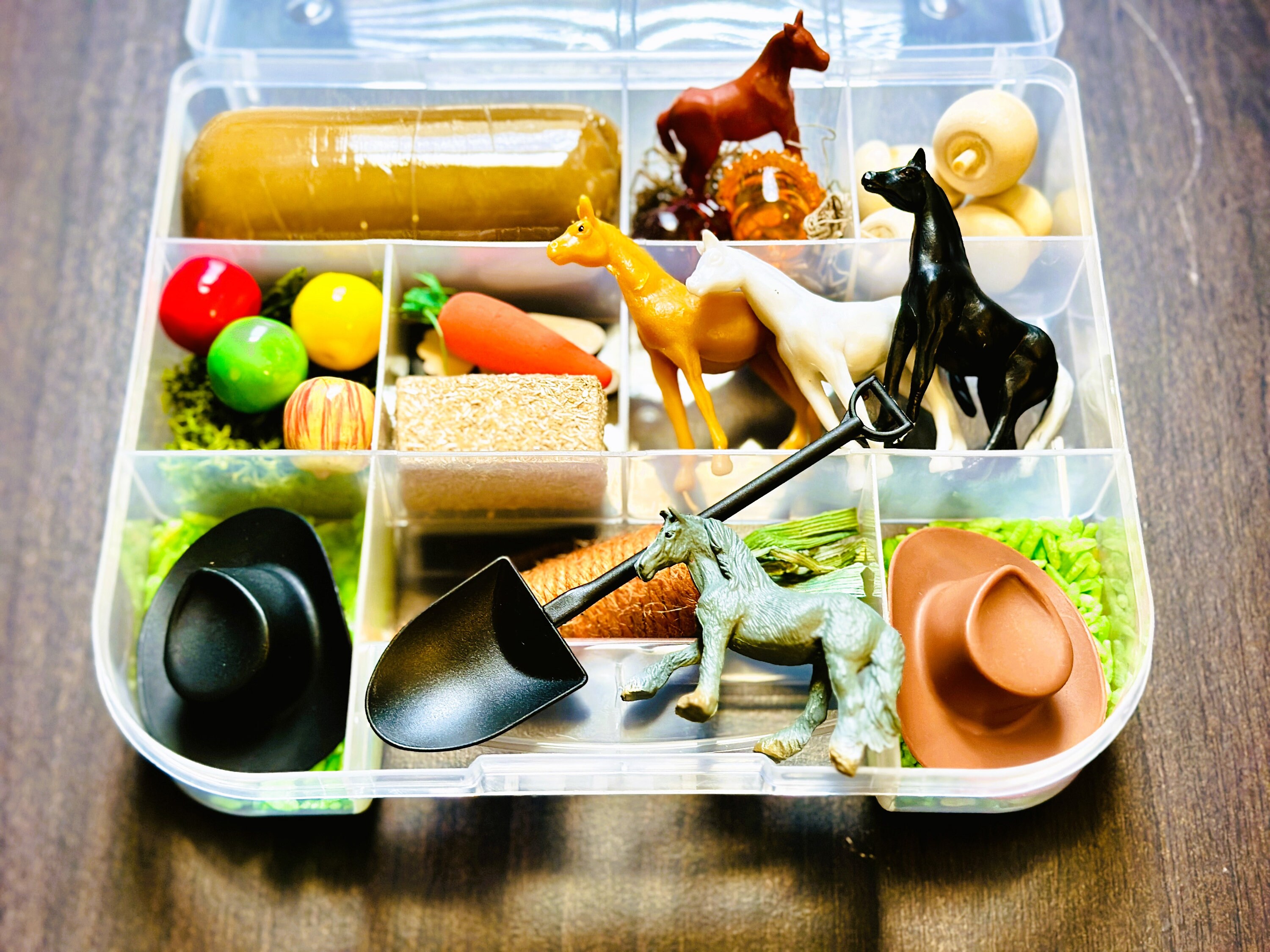 Horse Sensory Kit: Ranch Playdough Kit for Kids/toddlers - Etsy