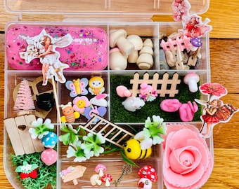 Fairy Garden Sensory Kit: Playdough Activity Kit for Kids