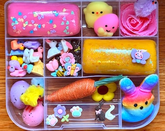 Easter Playdough Sensory Kit for Kids/Toddlers