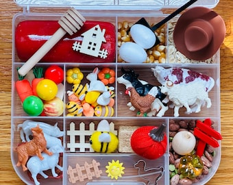 Farm Sensory Kit: Playdough Activity Kit for Kids