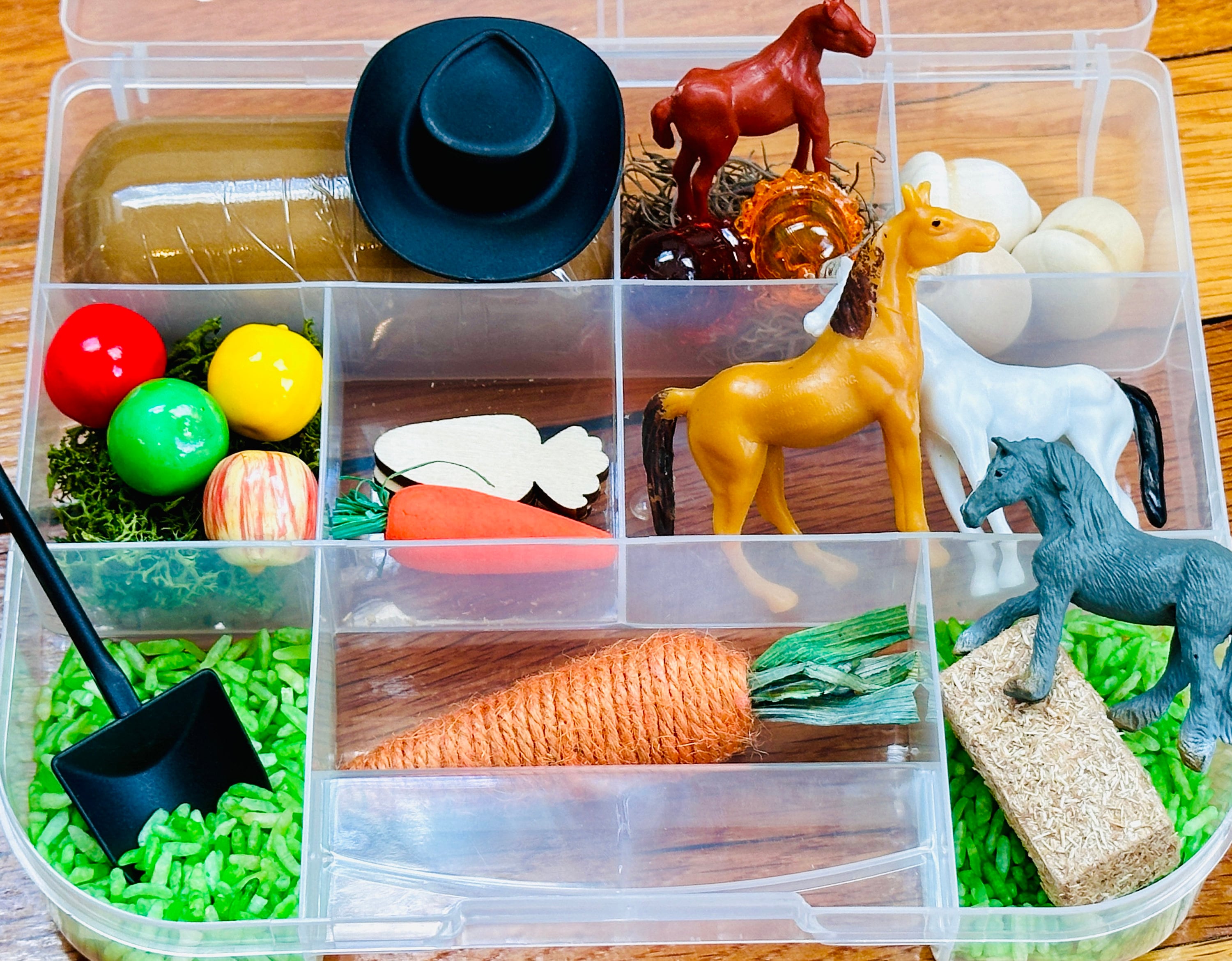 Horse Sensory Kit: Ranch Playdough Kit for Kids/toddlers - Etsy