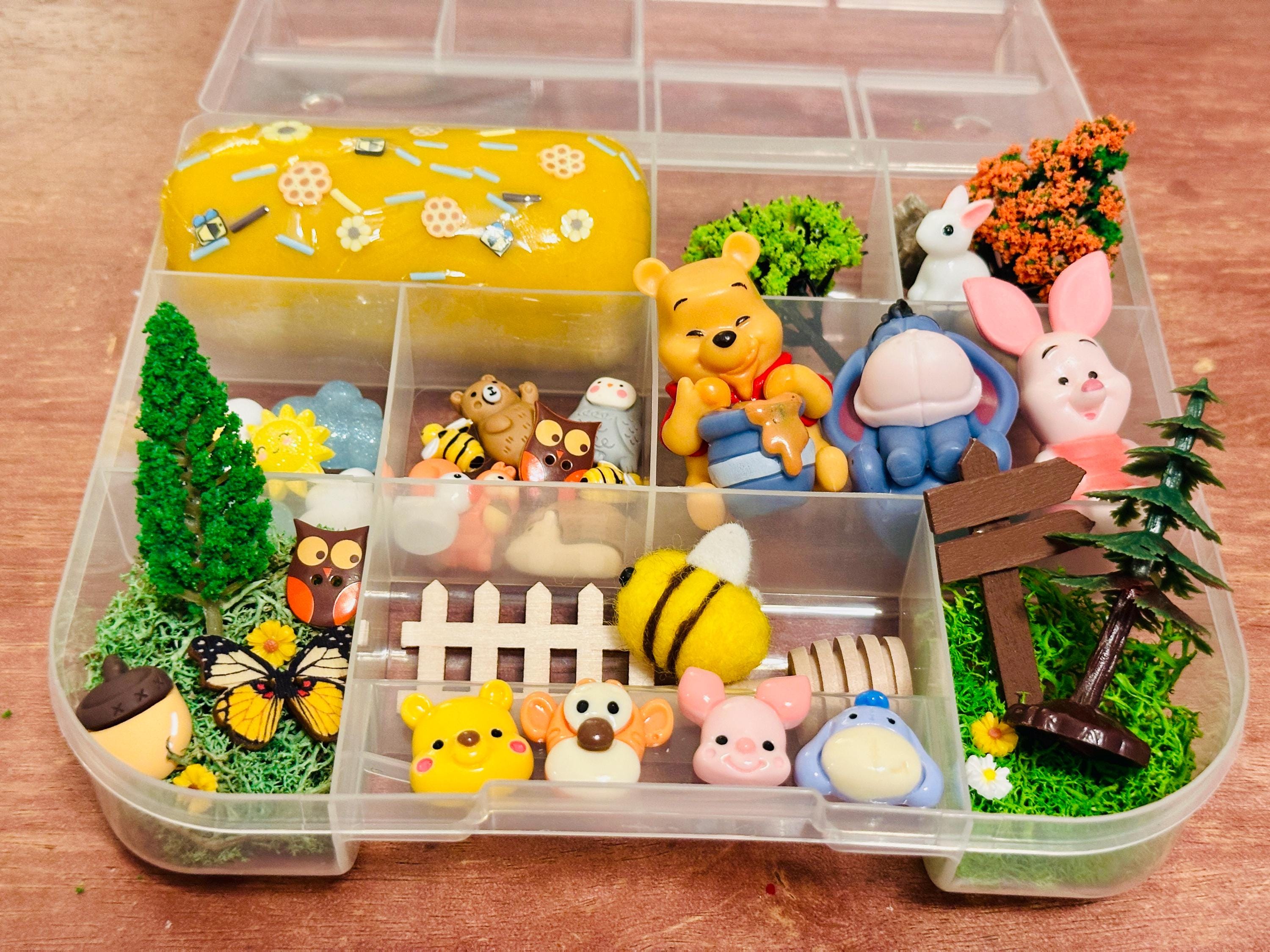 Pooh Ride Home Made Winnie the Pooh Sensory Kit: Homemade Playdough Kit - Etsy