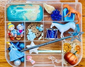 Princess Sensory Kit: Playdough Activity Box for Kids