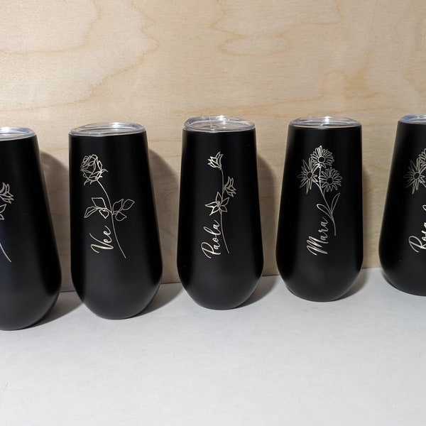 6 Oz Tumbler | Engraved Tumblers | Permanent Engraved Tumblers | Customized Tumblers | Hot Cold Engraved Cups | Coffee Mugs