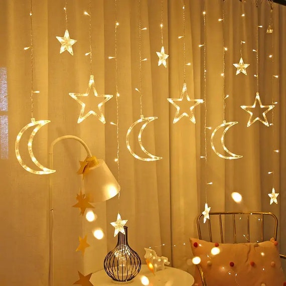 LED Maan Ster String Lights 1.65 m Fairy Lights Ramadan EID Mubarak