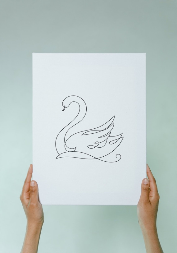 ArtStation - Swan Drawing + Video