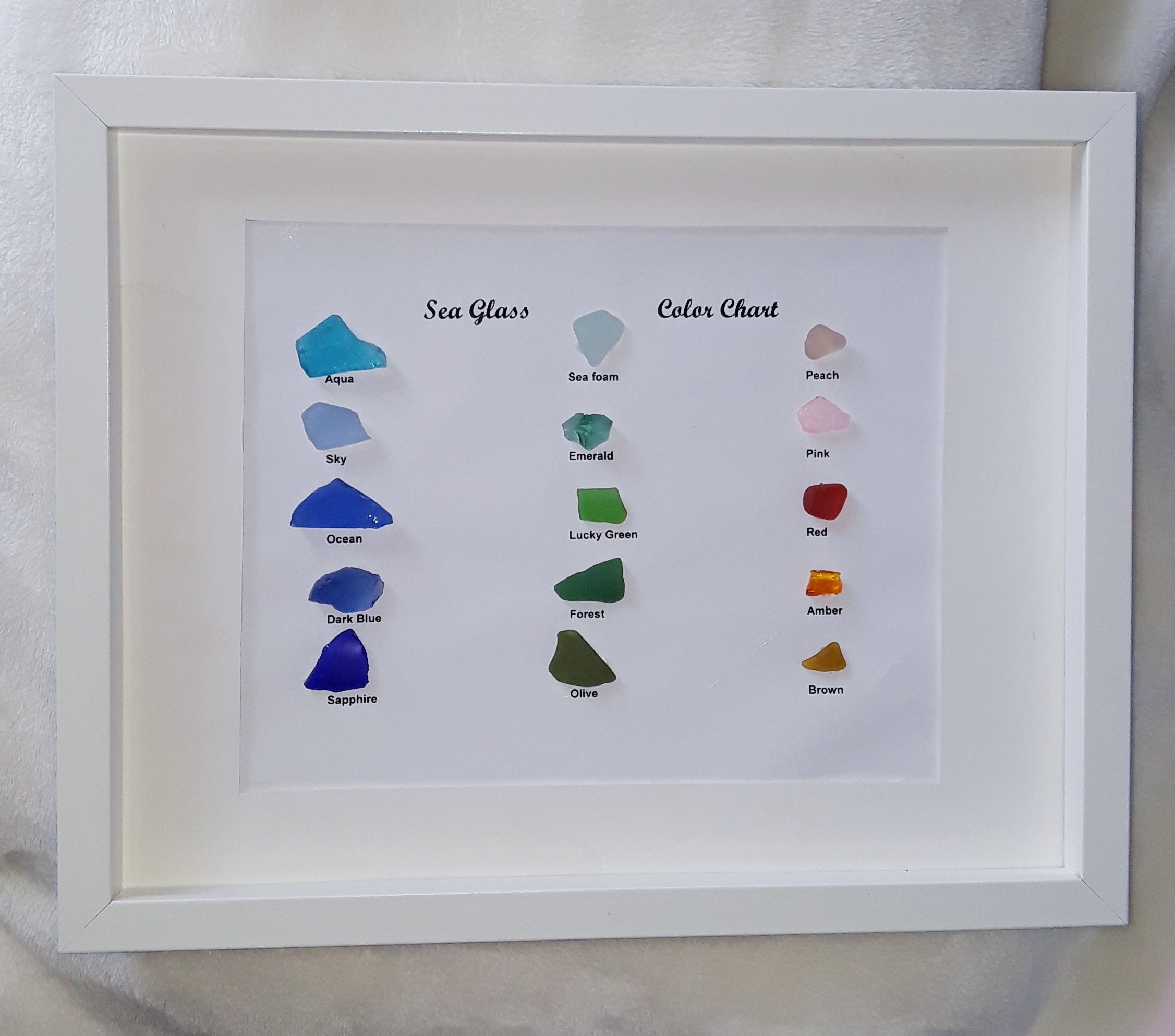7 extra large colourful Spanish Sea Glass pieces