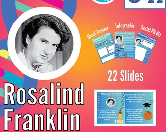 Rosalind Franklin Bundle | Lesson | Activities | DNA Structure | Science |