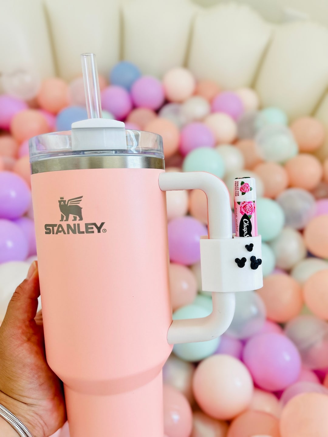 Chapstick Holder for 40oz Tumbler With Handle Stainless Steel Etsy