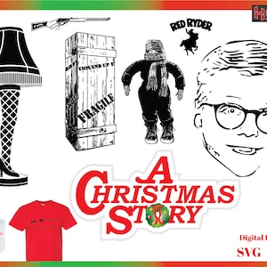 A Christmas Story SVG&#39;s And PNG&#39;s