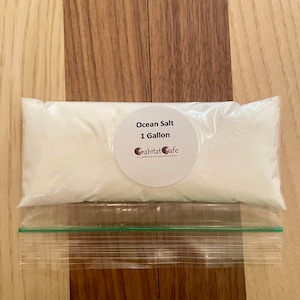 Marine Grade Ocean Salt - Water Treatment | Hermit Crab Pools