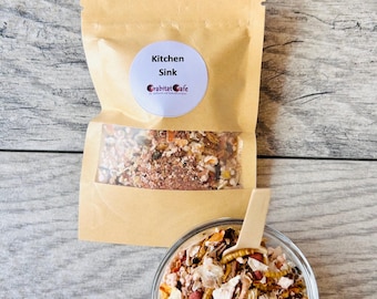 Kitchen Sink (Complete Meal) | Pet Hermit Crab Food | Blended Nutritious Everything Mix