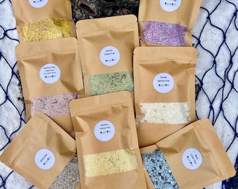 Rainbow Pop Bundle | Hermit Crab Food Color Boosting Popcorn Meal Blend - Variety Pack - Healthy Natural - Picky Crabs