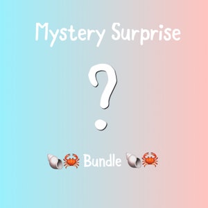 Mystery Surprise 5pc Bundle | Hermit Crab Food Treat Snack Meal Gift