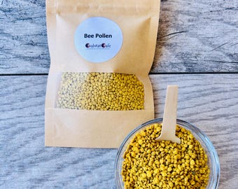 Organic Bee Pollen | Hermit Crab Food - Natural, Nutrient-Dense Supplement