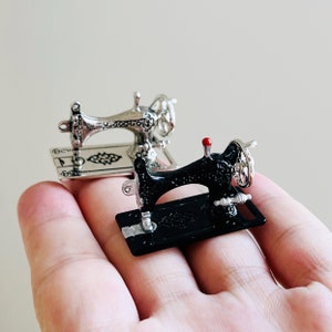 dollhouse miniature sewing machine accessory tiny sewing machine for dollhouse decoration