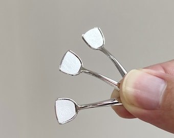 ミニチュアの調理器具飾り(金属製)