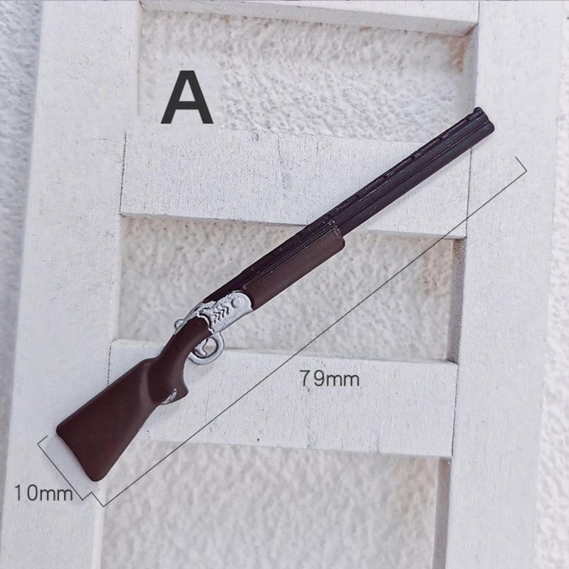 Miniature Hunting Gun Dollhouse Model Accessories. 1:12 Scale Miniature ...