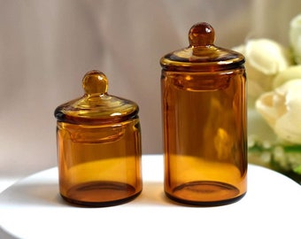 Dollhouse Miniature Glass Storage Jar | Miniature Food Glass Jar | Dollhouse Candy Bottle,Doll house Decorations