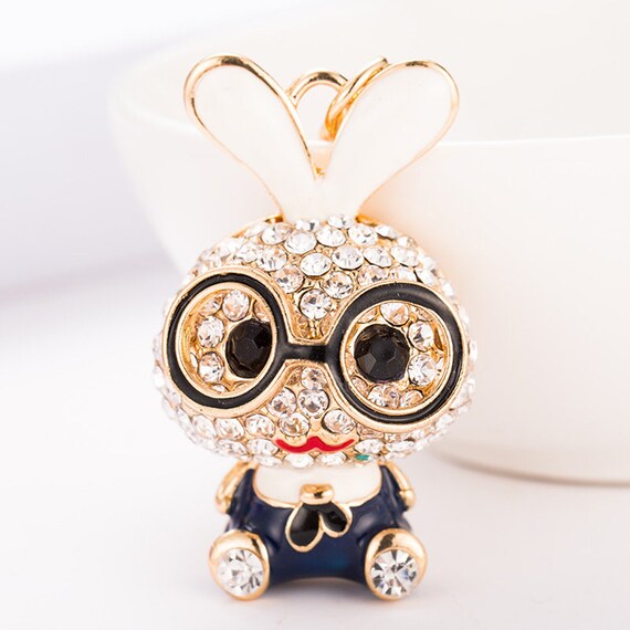 chinese new year rabbit keychain
