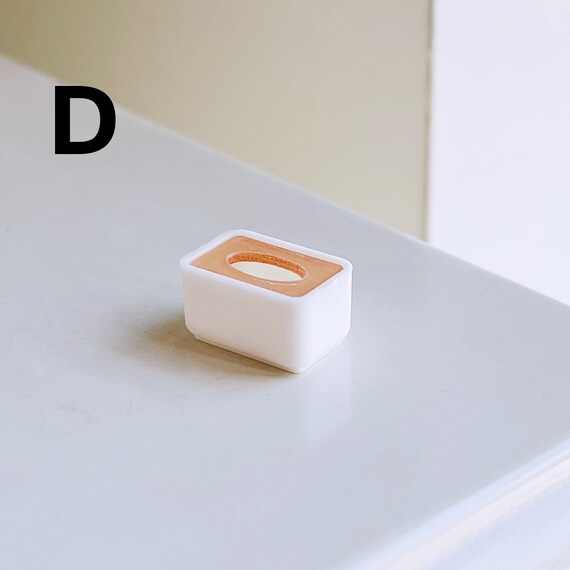 ミニチュアティッシュボックスドールハウスペーパーボックスドール