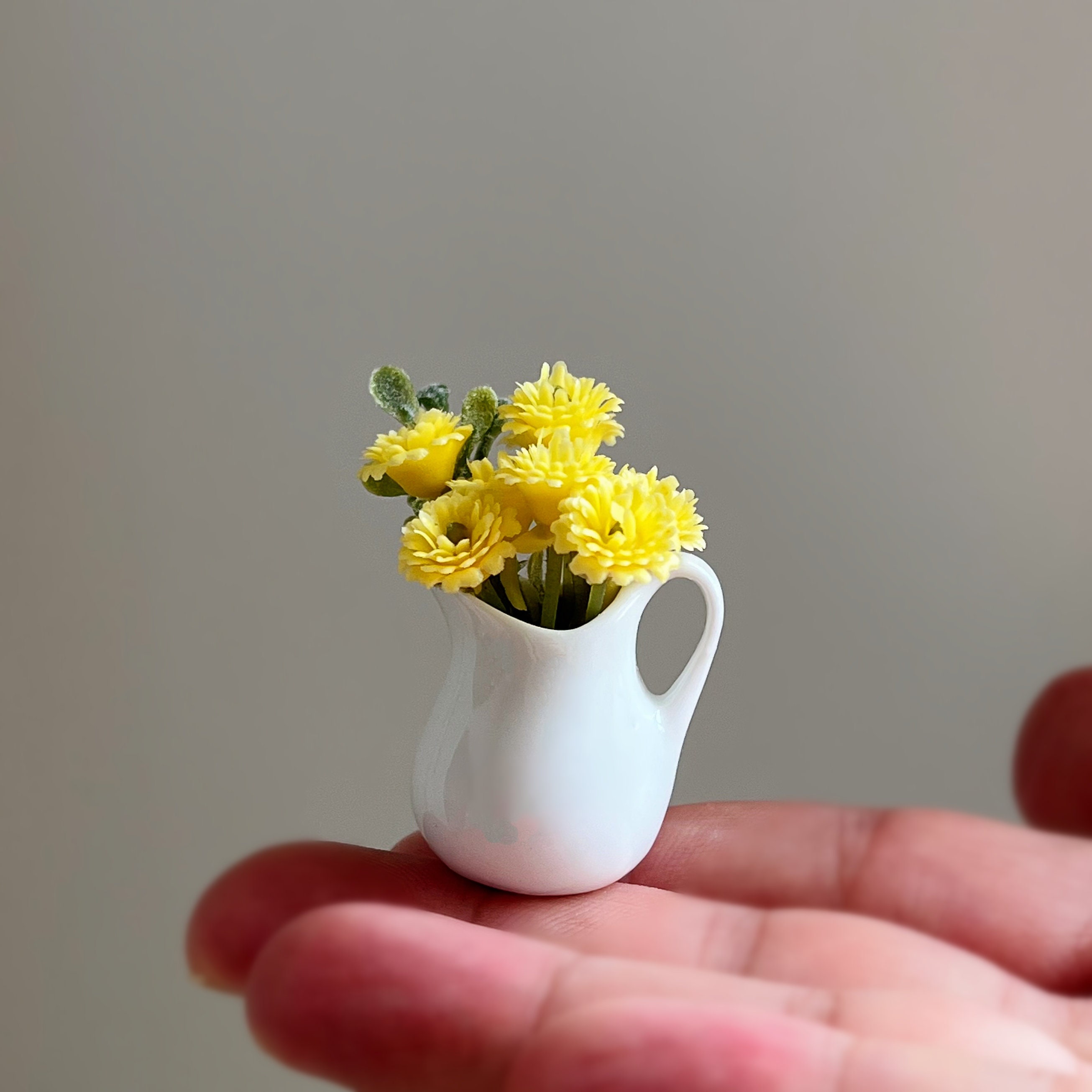 Set De 7 Jarrones En Miniatura De PLA | Tamaños 2, 3 Y 4 Cm | Ideales Para Casas De Muñecas, Jardines De Hadas Y Micropaisajes | Decoración Realista