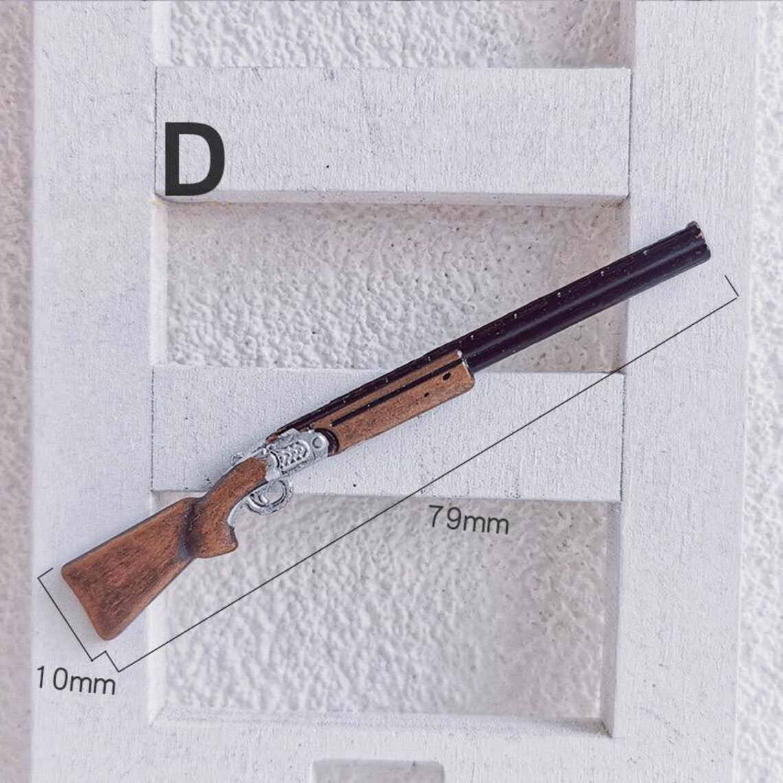 Miniature Hunting Gun Dollhouse Model Accessories. 1:12 Scale Miniature ...
