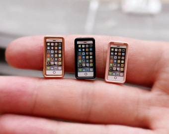 1/12 Dollhouse Miniature Smart phone , Miniature Smartphone