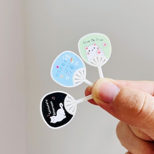 Miniature fan dollhouse miniature hand fan for ob11 bjd doll