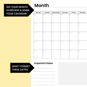 Printable Planner Bundle - Day, Week, Month, and Quarter Planners - Etsy