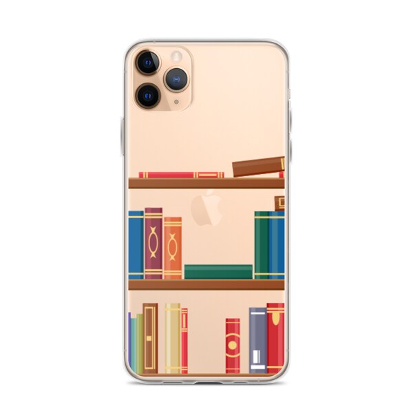 Bookshelf Phone Case Etsy