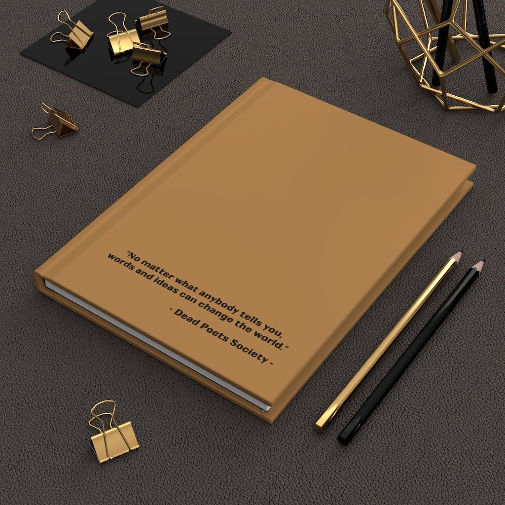 LIT NERD :: DEAD POETS SOCIETY Hardcover Journal for Sale by