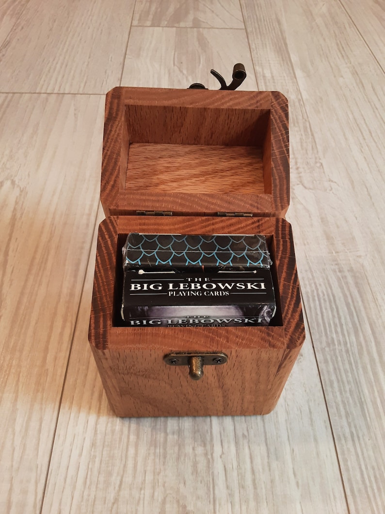 Wooden Deck Boxsingle Etsy