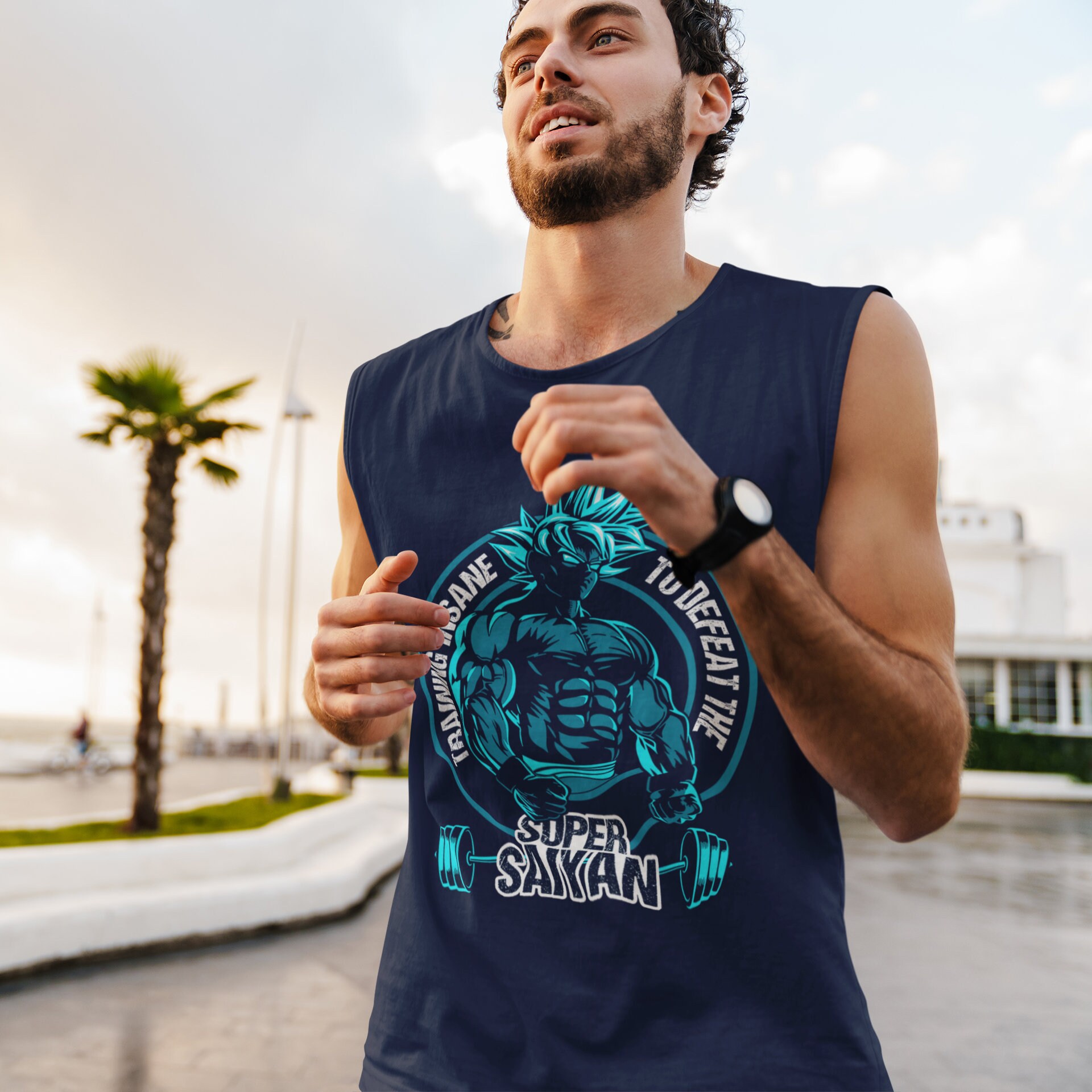 defeat the Super Saiyan | Muscle Tank