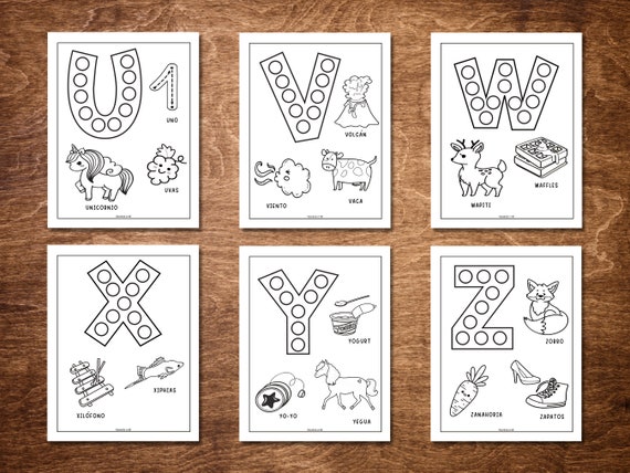Dot Markers Activity Book for Toddlers and Kids Alphabet: Easy