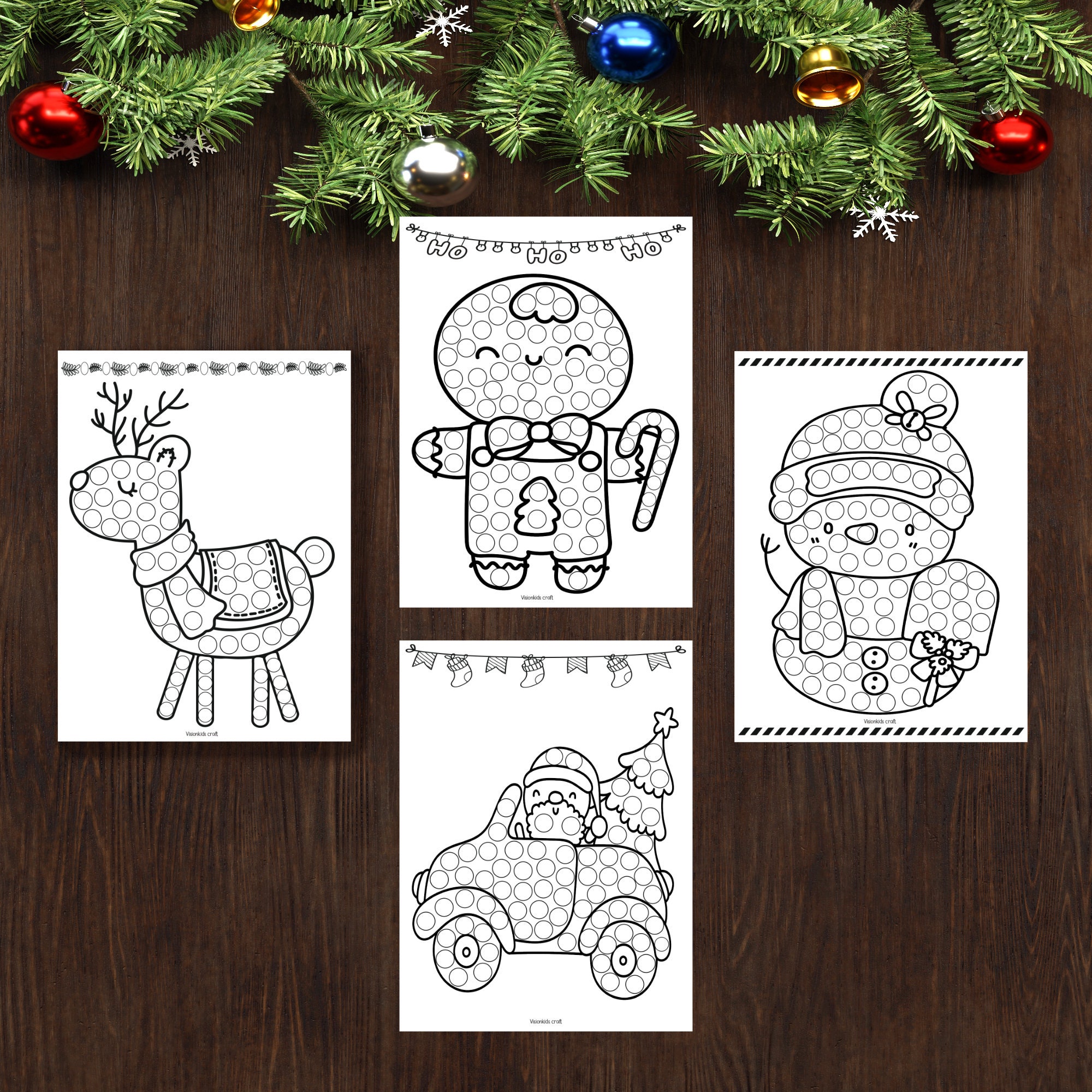 Christmas Dot Marker Activity,fine Motor Skills for Toddlers,christmas Dot Art,christmas Printable,toddler Activities,dot to Dot Painting - Etsy christmas-dot-marker-activity-fine-motor-skills-for-toddlers-christmas-dot-art-christmas-printable-toddler-activities-dot-to-dot-painting-etsy