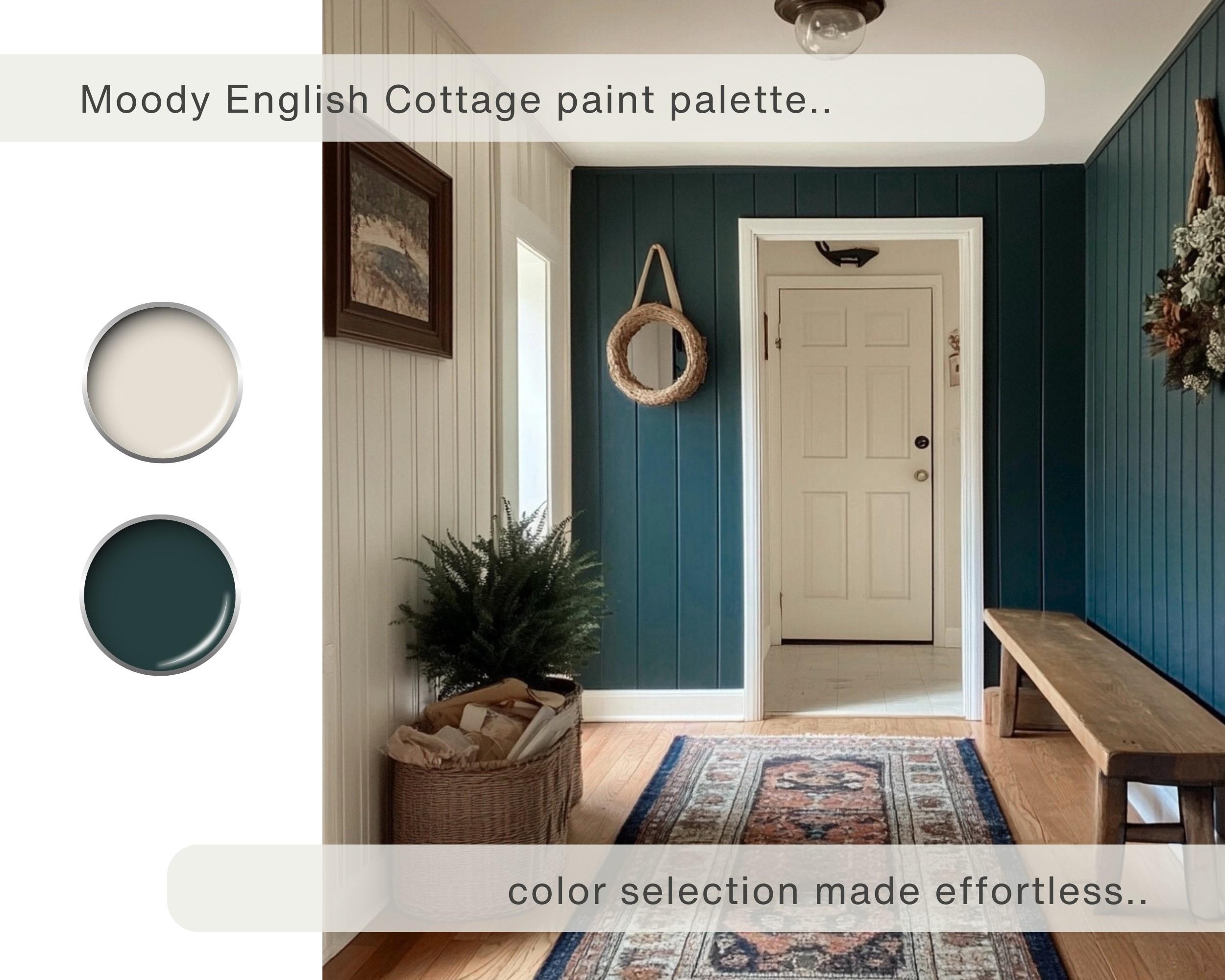 Sherwin Williams Moody English Cottage Color Palette: Whole House ...