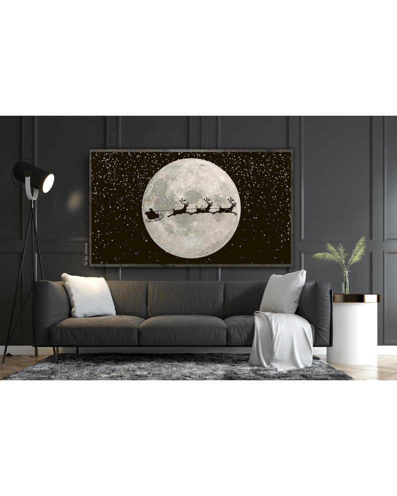 Samsung Frame TV Art Christmas Frame TV Art Merry Christmas Etsy