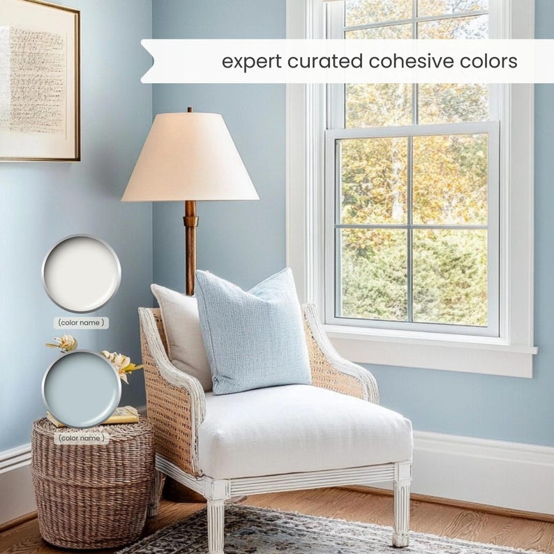 Beach House Color Palette: Sherwin Williams Home Interior Paint Guide ...