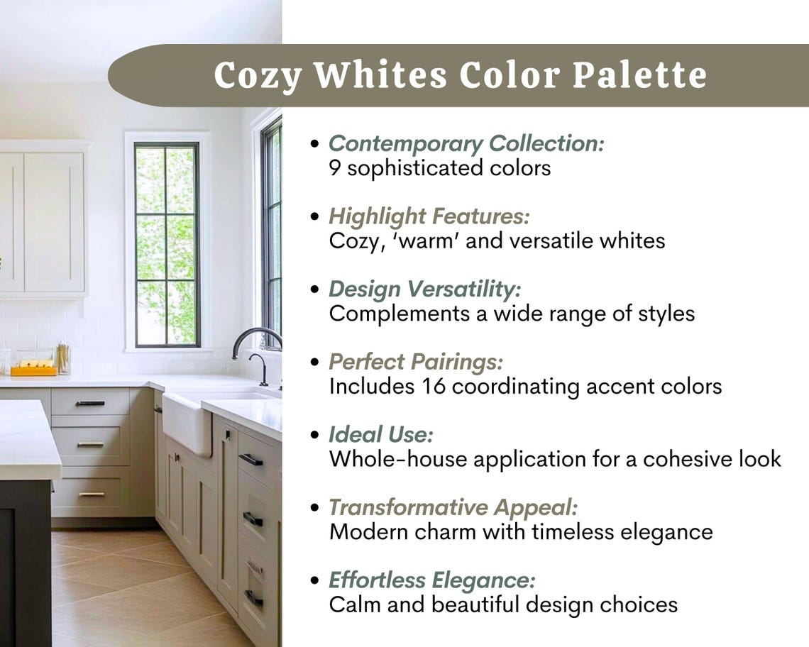 White Wall Colors: Sherwin Williams White Paint Color Palette - Modern ...