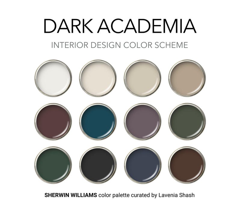 Sherwin Williams Dark Academia