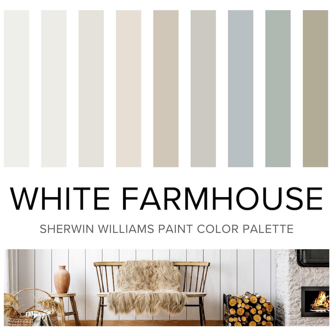 Sherwin Williams Farmhouse Color Palette