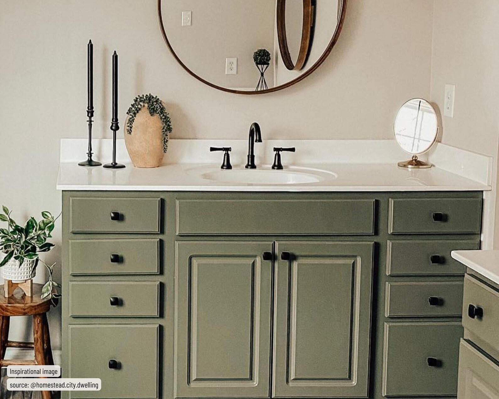 Sherwin Williams Rosemary Paint Color Palette Mid Century Etsy