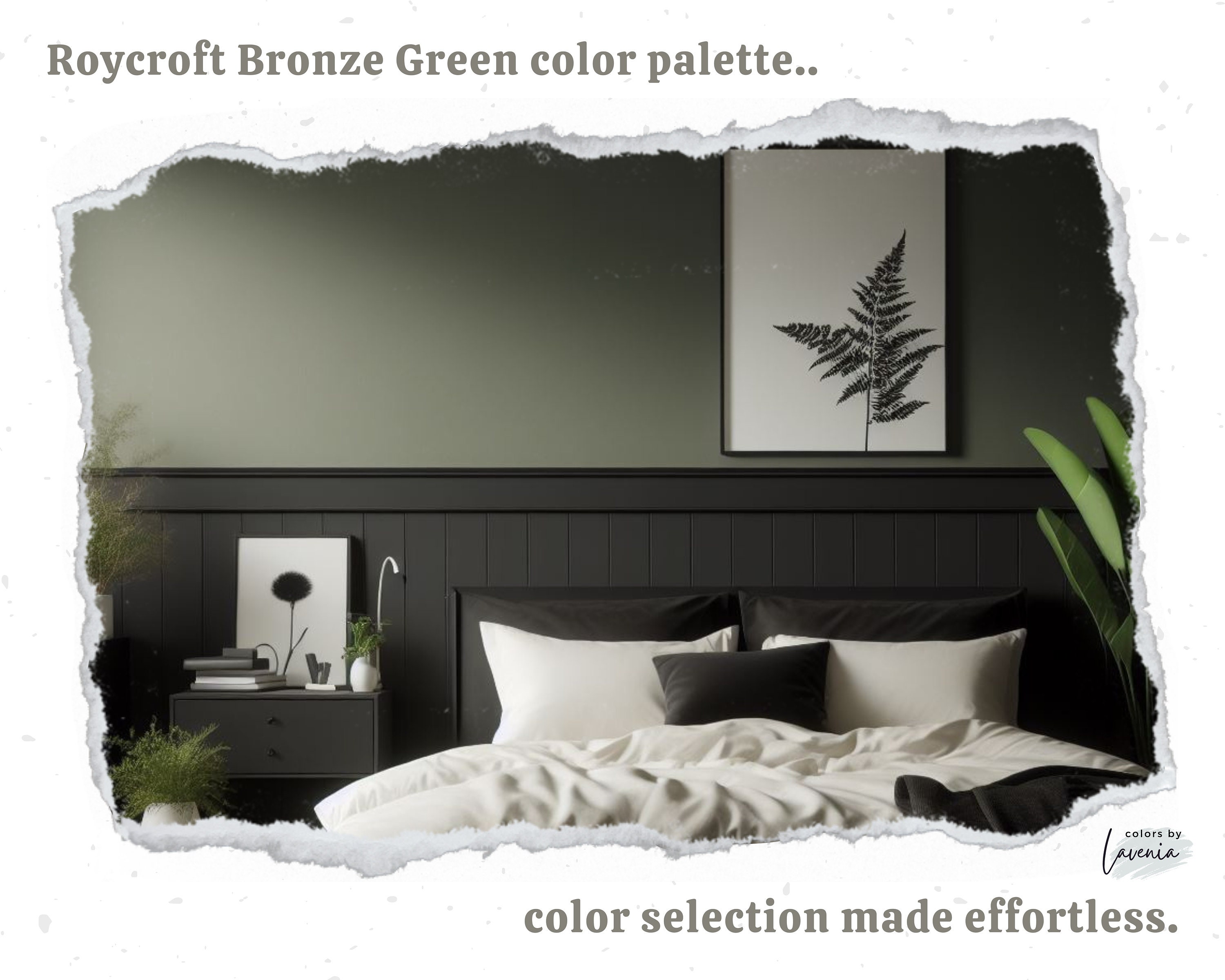 Roycroft Bronze Green Sherwin Williams Color Palette, 2024 Paint Colors