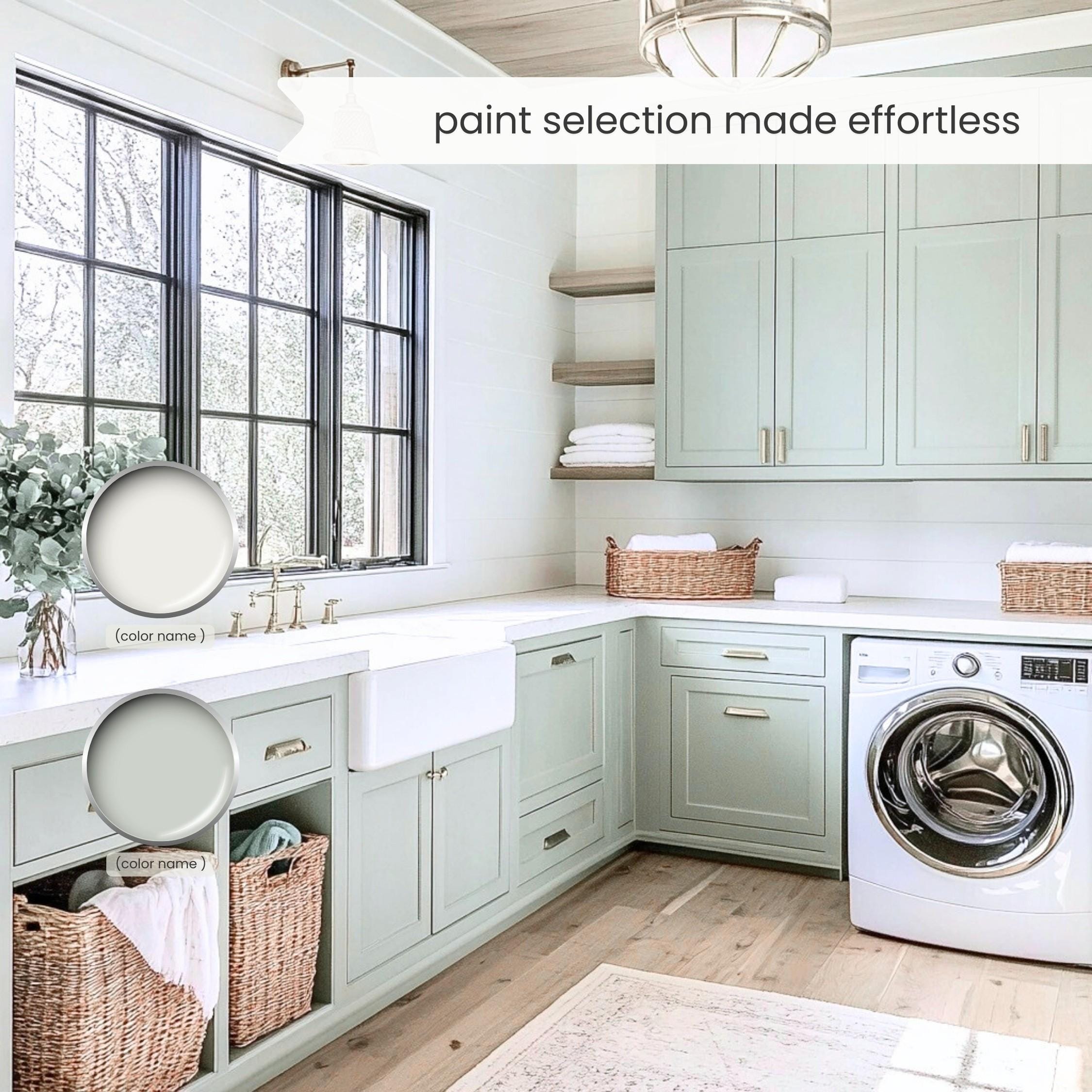 Sherwin Williams Beach House Color Palette: Whole House Interior Paint ...