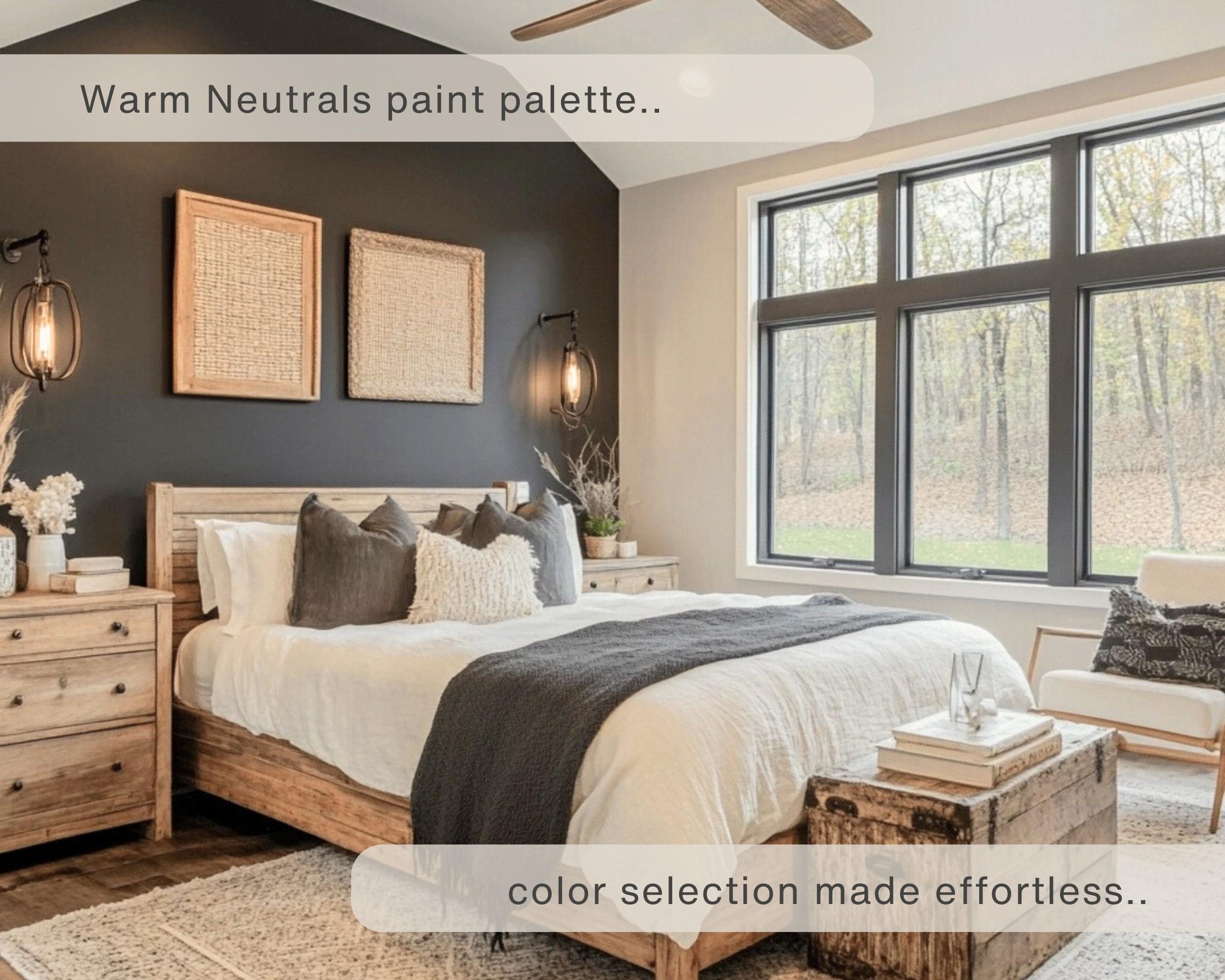 Warm Neutrals Color Palette: Sherwin Williams Paint Palette for Modern ...