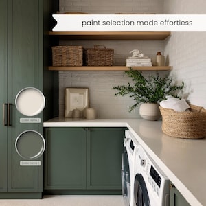 Sherwin Williams Moody English Cottage Color Palette: Whole House Interior Paint Scheme For French Country, Cottagecore, Eclectic Farmhouse. image 5