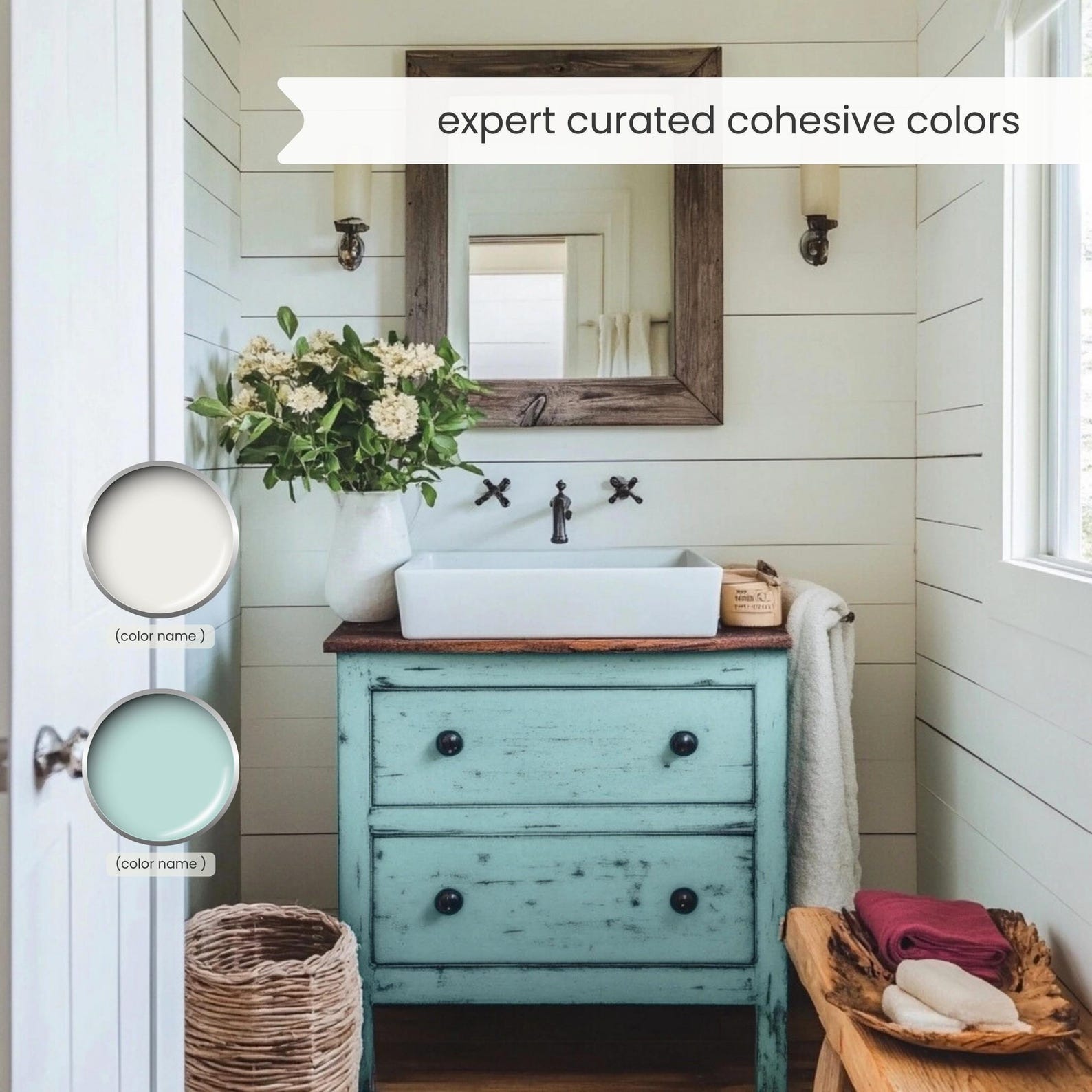 Sherwin Williams Beach House Color Palette: Whole House Interior Paint ...