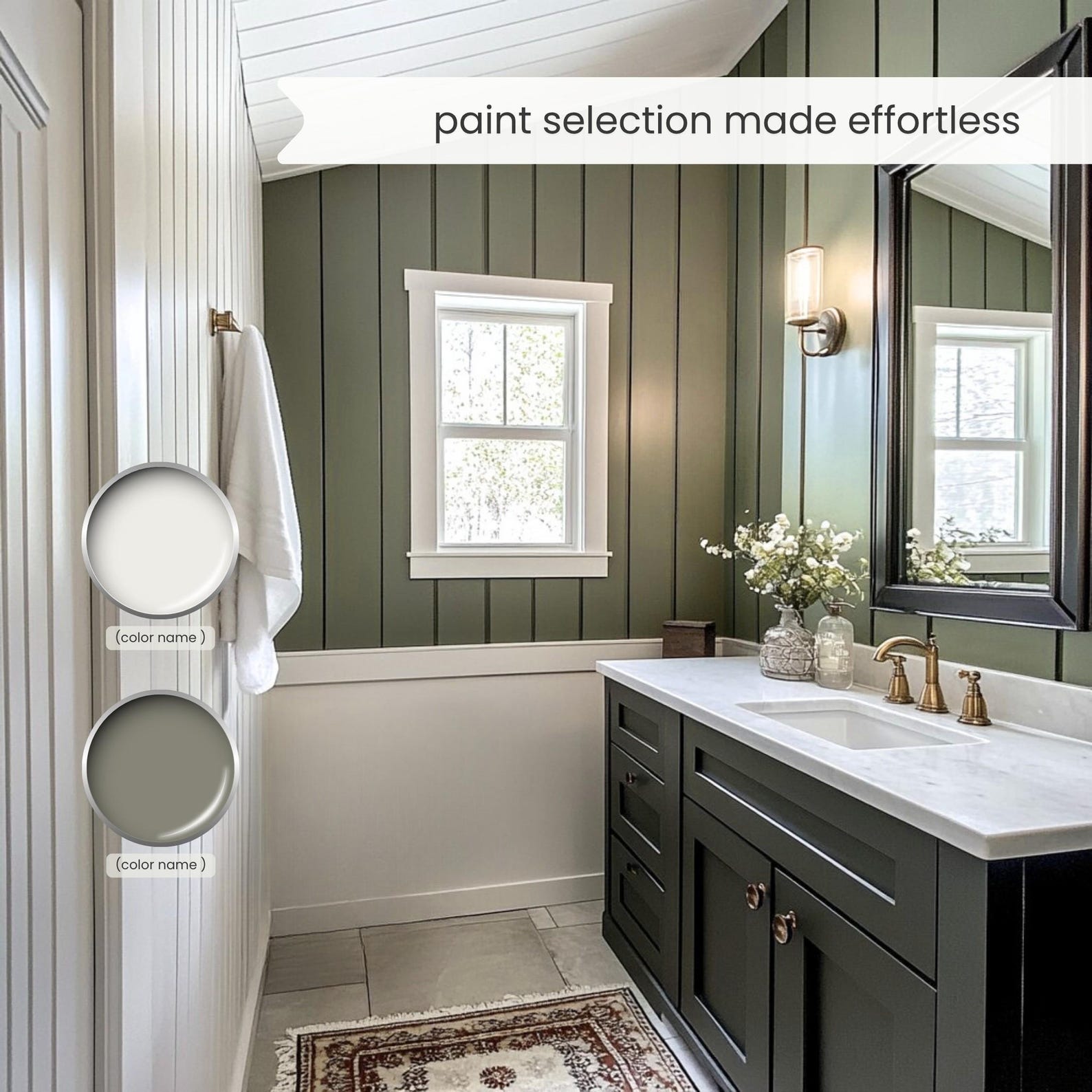 Cottagecore Color Palette: Sherwin Williams Dark and Moody Whole House ...