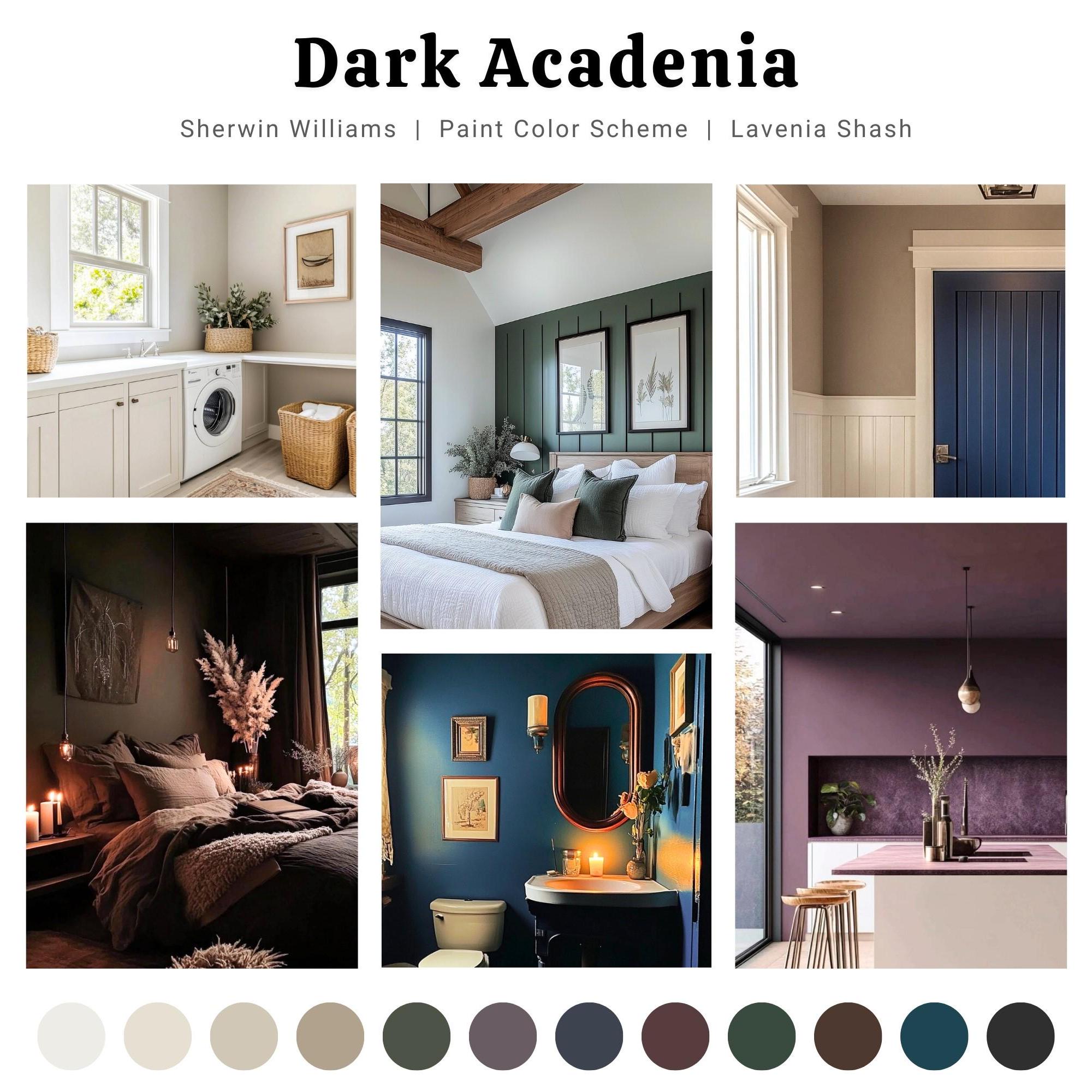 Sherwin Williams Dark Academia